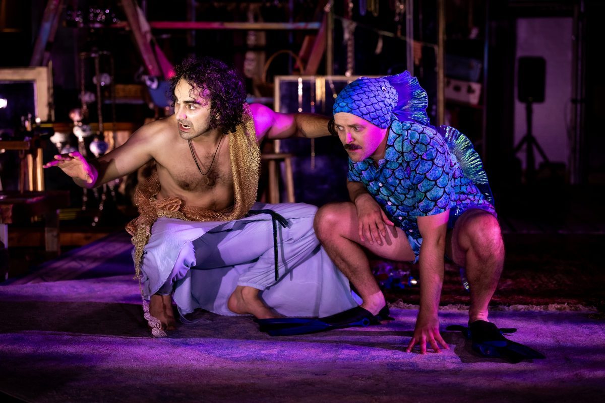 Actors in The comedy of errors.