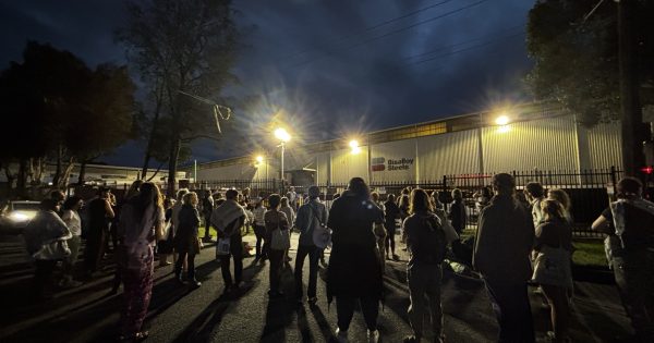 Picketers camp outside Bisalloy Steel after company admits relationship with Israel