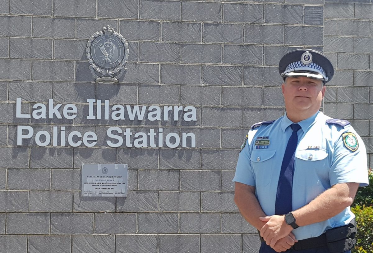 Lake Illawarra Police District Commander Darren Brand