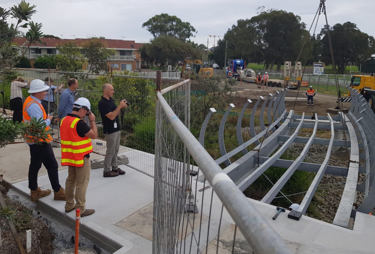 New Shell Cove footbridge