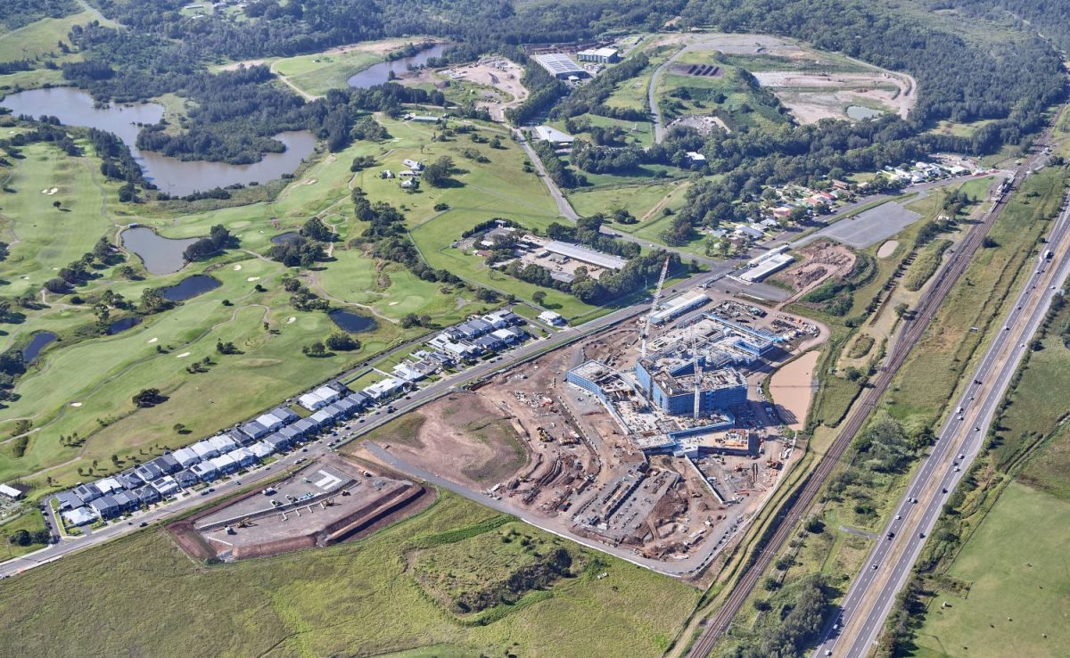 Hospital under construction