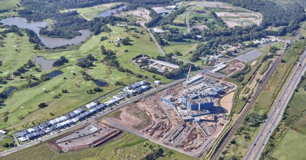 Construction of new hospital, health centre progressing on track