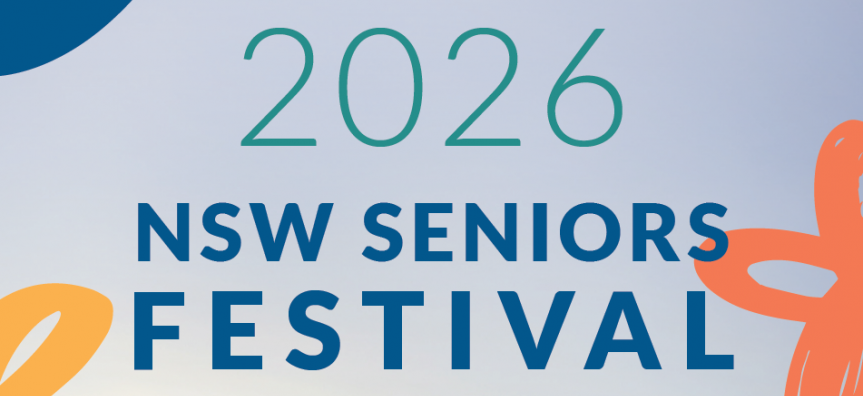 Banner for seniors festival