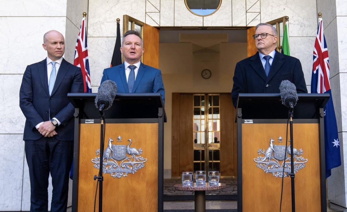 Matt Kean, Chris Bowen, Anthony Albanese